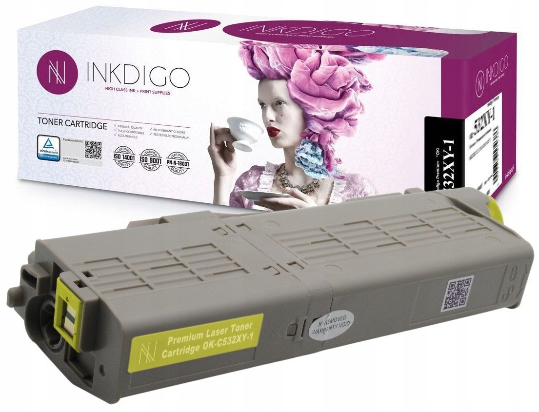 Oki C532 C542 MC563 MC573 46490605 6000STR. Žlutá