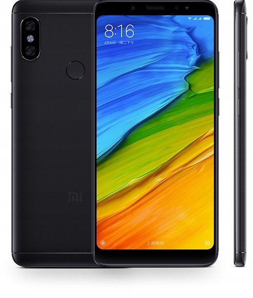 Smartphone Xiaomi Redmi Note 5 černý 4+64 Gb