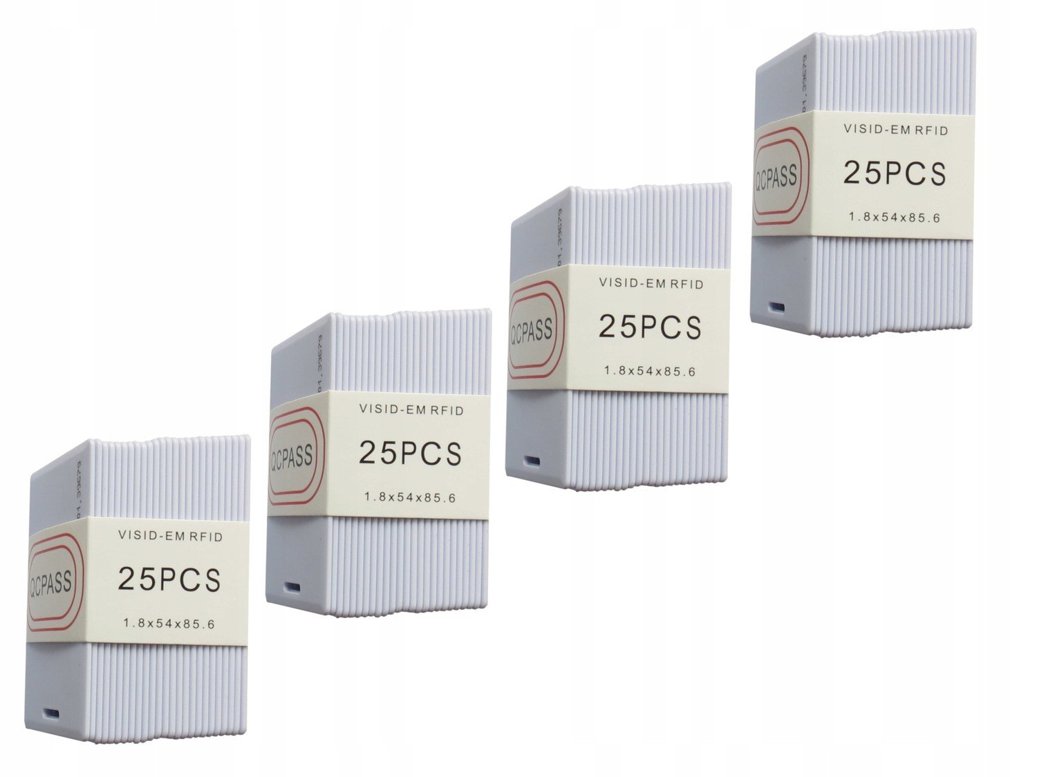 Clamshell karta pro Domofonu Zamka 125kHz 100 kusů