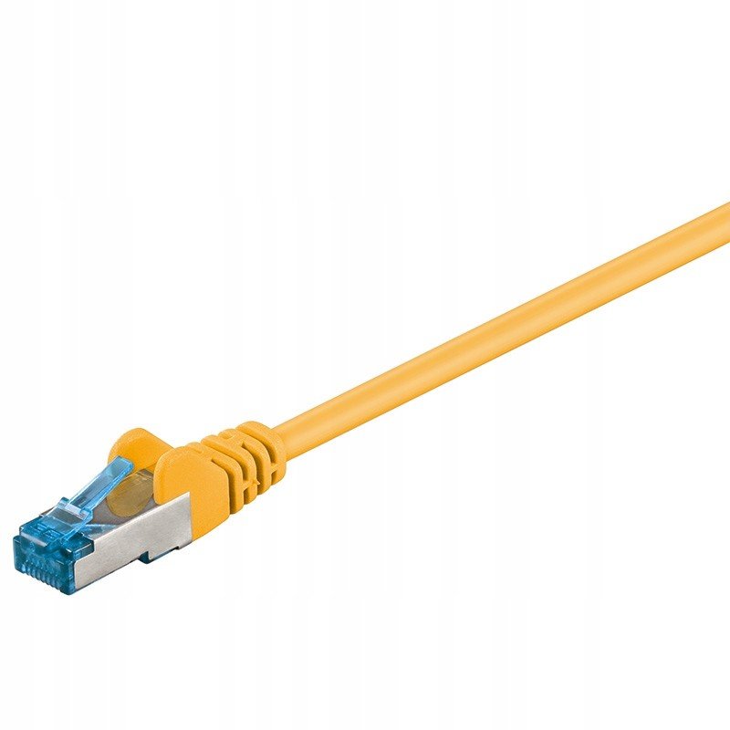 Patchcord Lan kabel Cat 6A S/ftp žlutý 20m