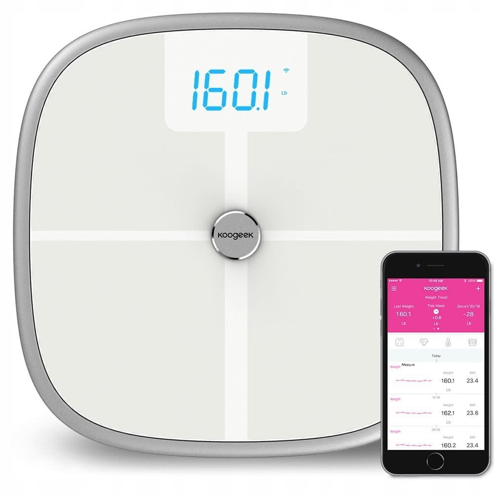 Osobní váha Koogeek Smart S1 iOS Android Bt