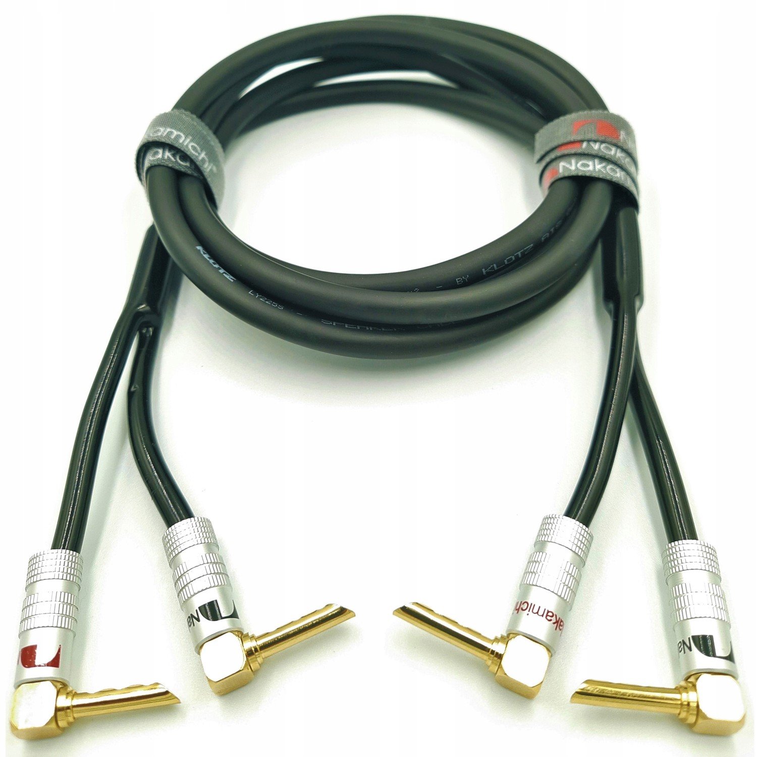 Nakamichi Reproduktorový kabel 2x4mm2 banán Bfa 10m