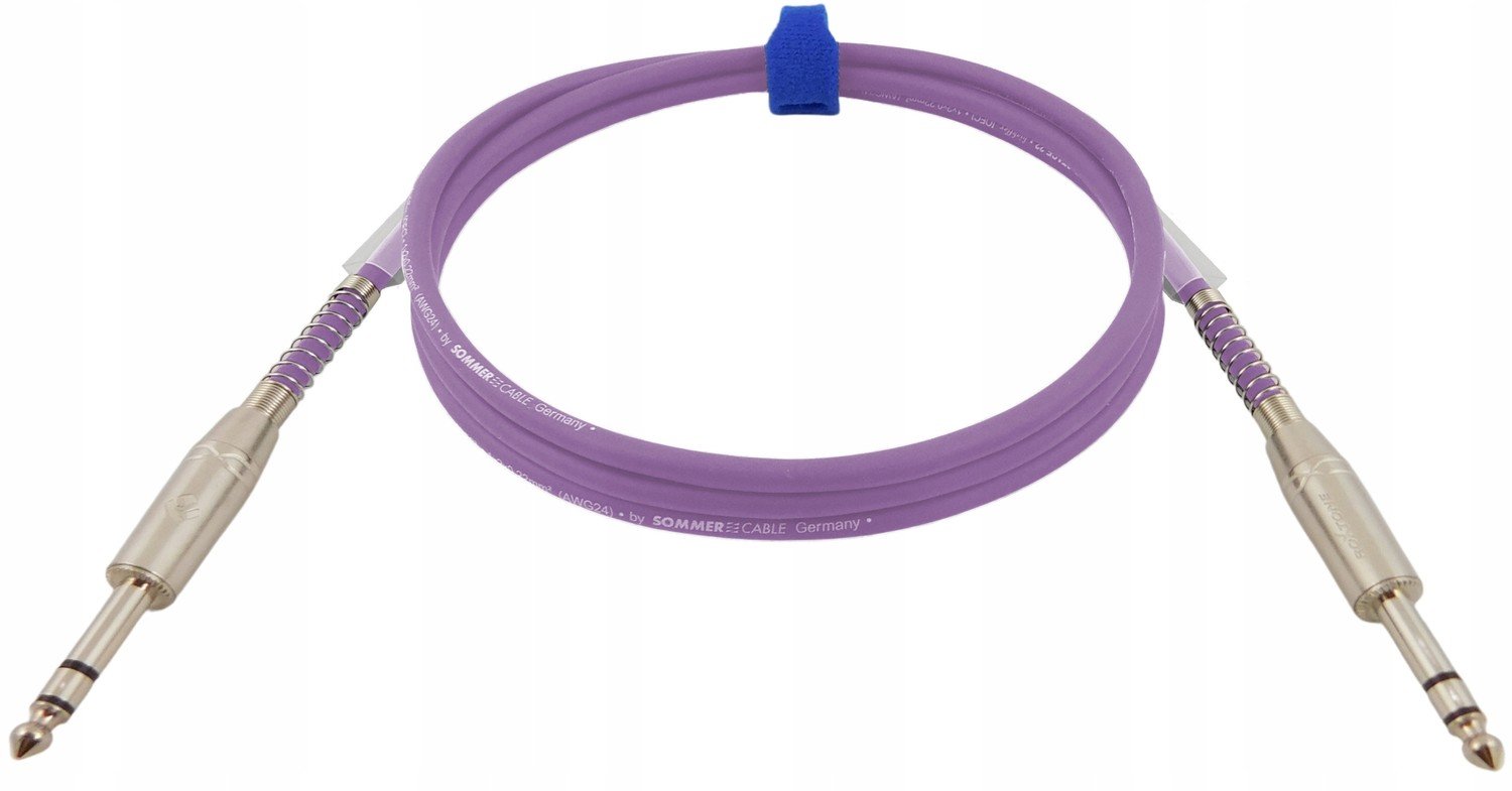 Kabel Sommer Stage Jack 6,3mm Roxtone Stereo 15m