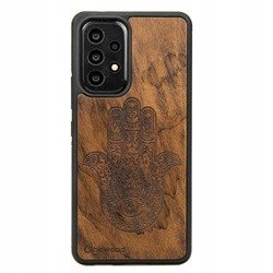 Dřevěné Pouzdro Na Samsung Galaxy A33 5G Hamsa Case