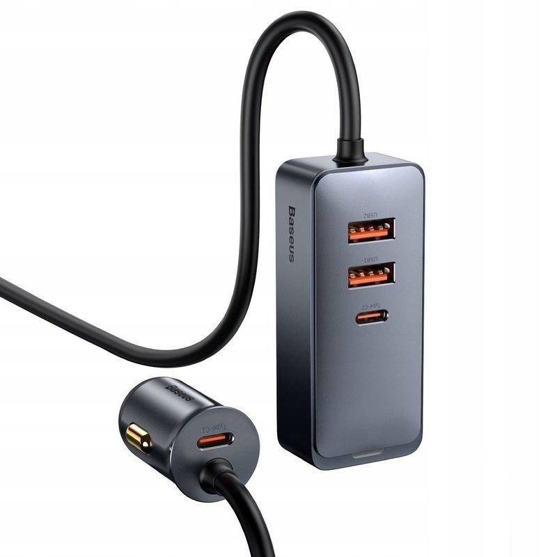 Nabíječka do auta Baseus 2xUSB 2xUSB-C 120W