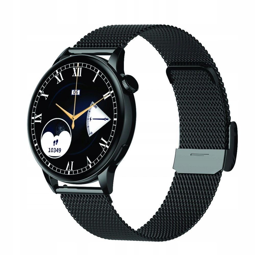 Chytré hodinky Fit FW58 Vanad Pro černé