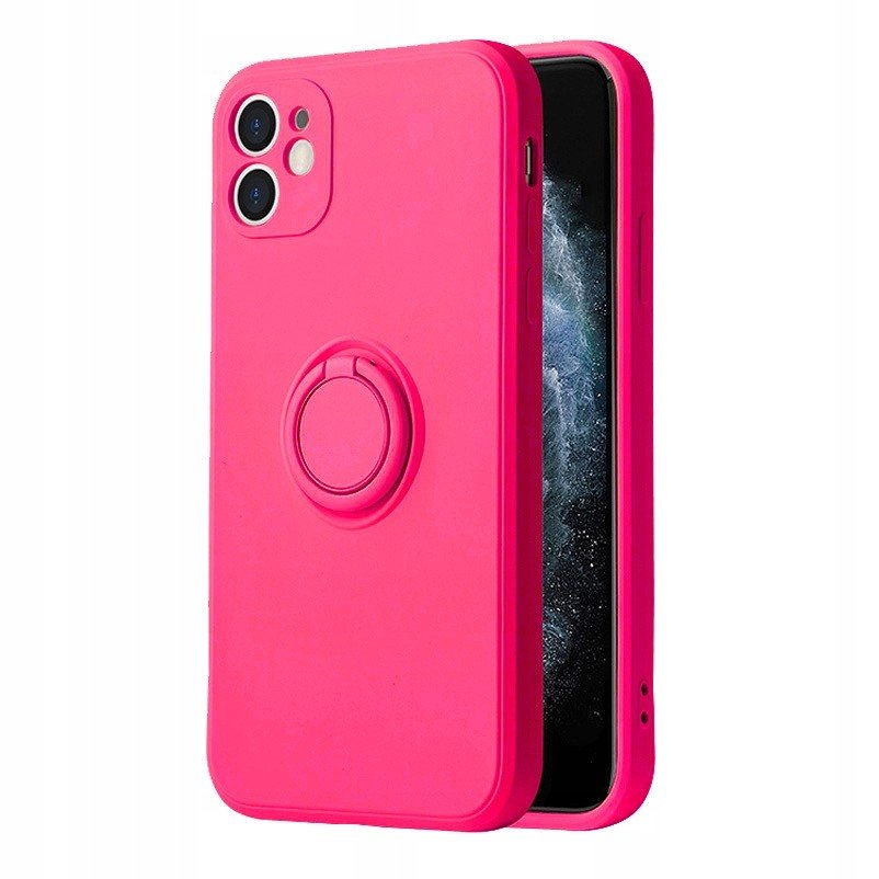 Vennus Silicone Ring pro iPhone 13 Růžový