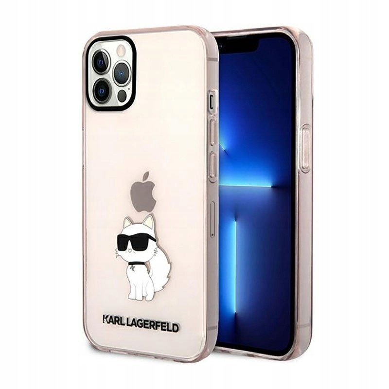 Karl Lagerfeld pouzdro pro iPhone 12 /12 Pro růžové