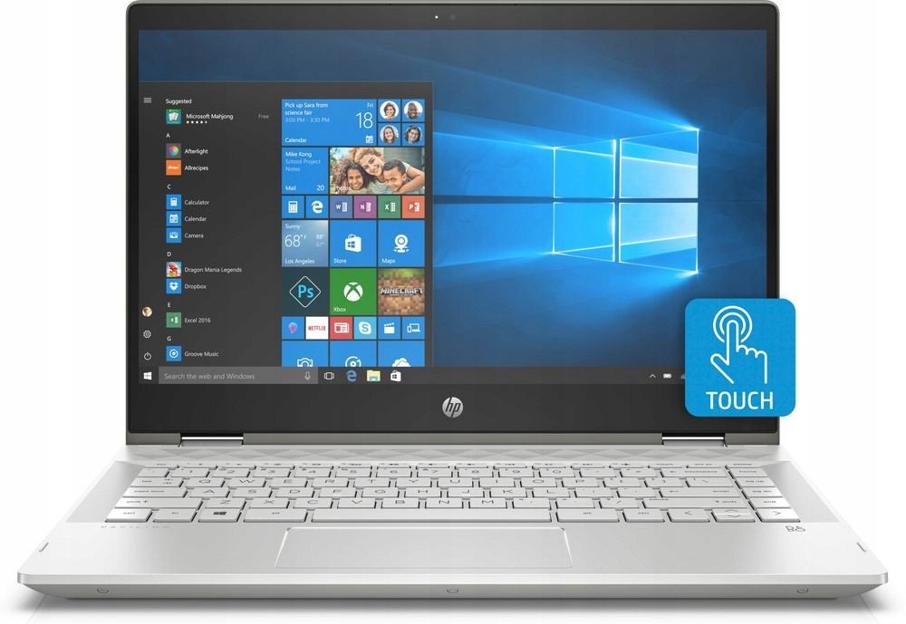 Hp Pavilion 14 X360 i5-8265U 16GB 512SSD Fhd Dotyk