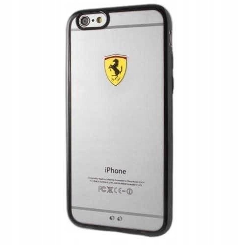Ferrari Hardcase FEHCP6BK závodní štít na iPhone 6/6S