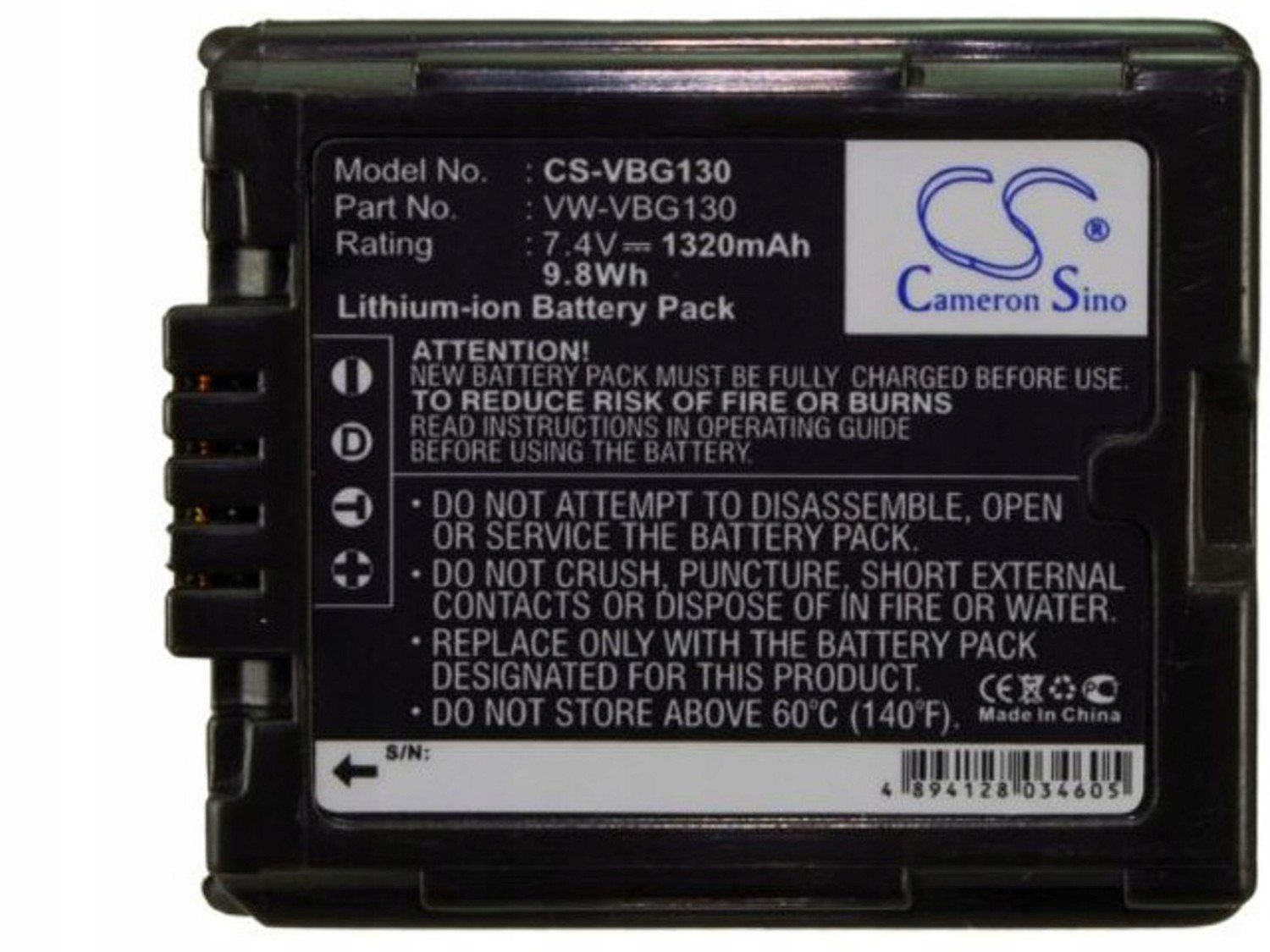 Baterie pro Panasonic SDR-H68GK SDR-H80 SDR-H90