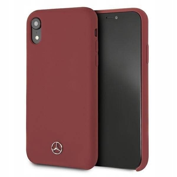 Mercedes MEHCI61SILRE iPhone Xr červený/red hardc