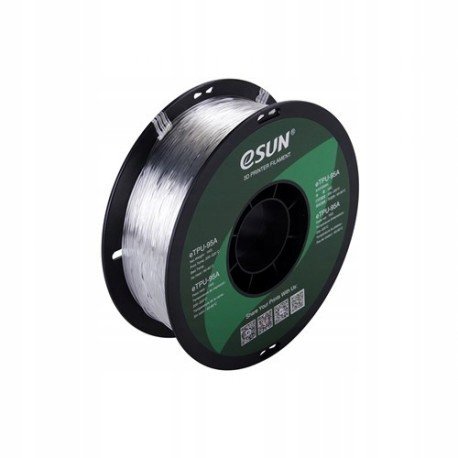 eSun TPU-95A Filament Průhledný 1.75mm