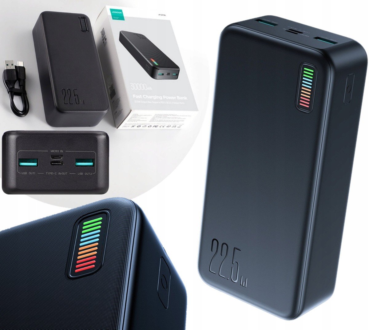 Powerbanka Joyroom 30000mAh Dazzling Series 22,5W c