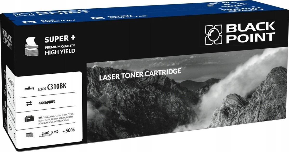 Toner Black Pro Oku C510DN C530DN C310DN C330DN