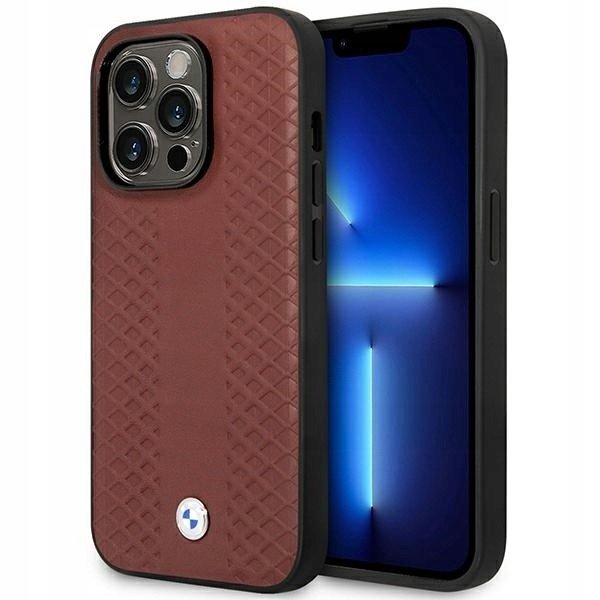Pouzdro Bmw BMHMP14L22RFGR iPhone 14 Pro 6,1 vínové
