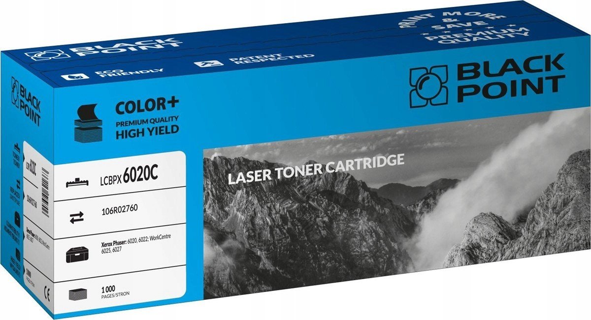 Toner Black Point LCBPX6020C azurová až 6020VBI