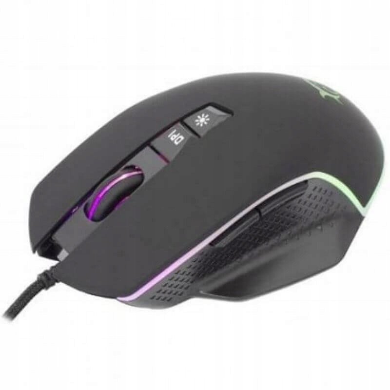 WhiteShark Herní myš Gareth černá