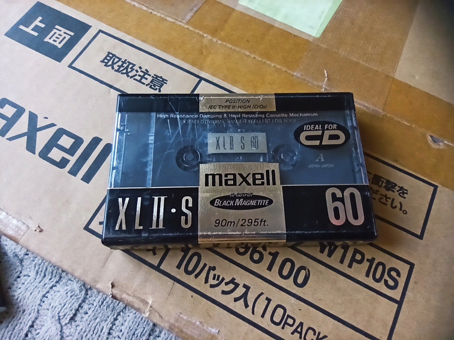 Maxell Xlii-s 60 1991r. Nová 1ks poškozená fólie