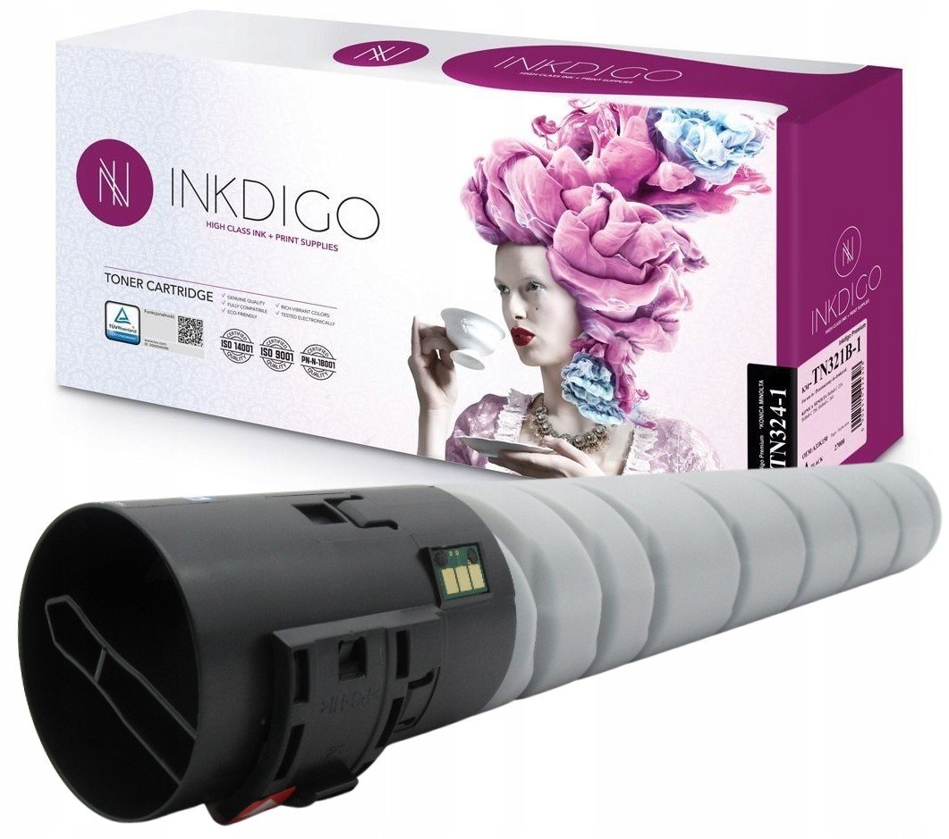 Toner TN324K Černý Minolta Bizhub C258 C308 C368