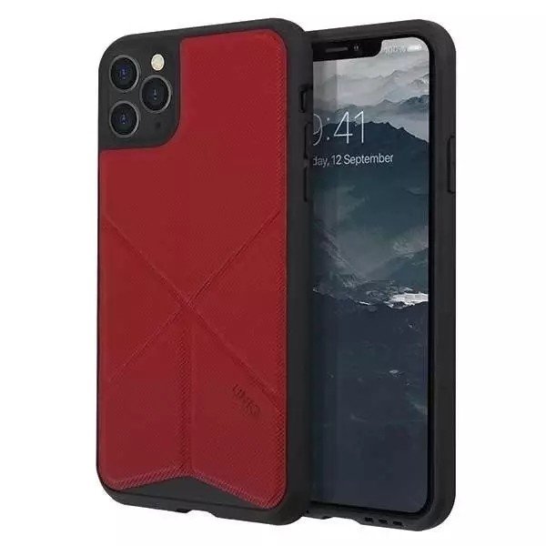 Uniq pouzdro Transforma iPhone 11 Pro Max červené/červené