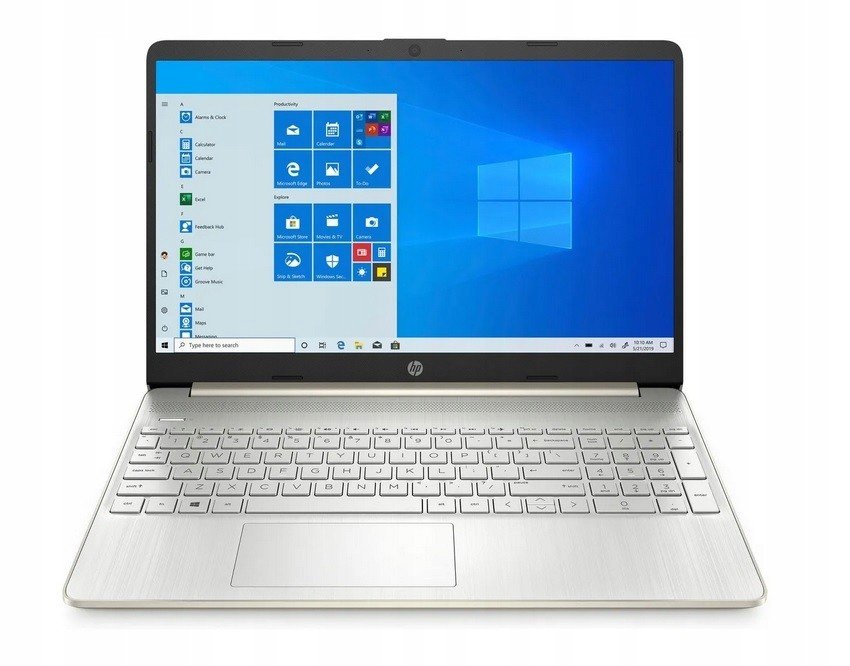 Zlatý notebook Hp 15 i5-1135G7 8GB 1TB Ssd W10 Ips