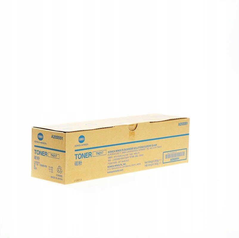 Toner TN-217 A202051 Km BizHub 223 283 17,5K Org.