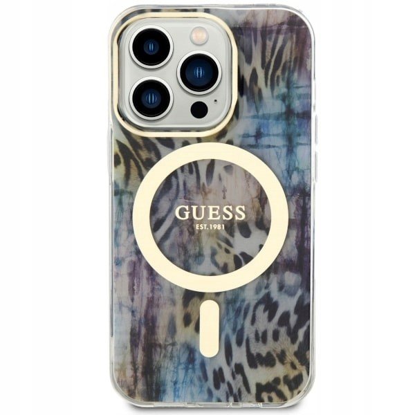Kryt Guess Leopard MagSafe na iPhone 14 Pro Max