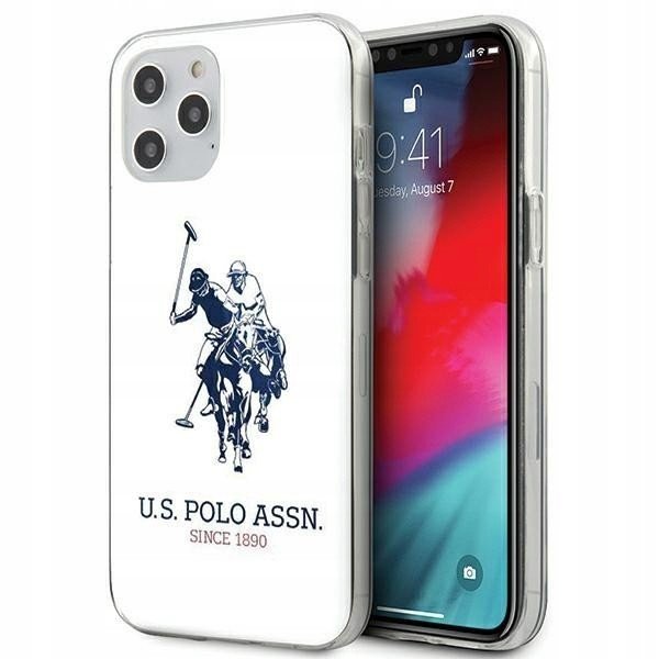 Logo Us Polo Assn Big Double Horse pouzdro pro iPhone 1