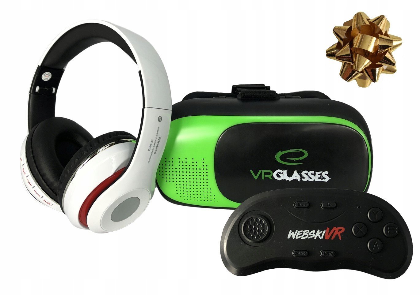 Vánoční Sada Pro Dítě Brýle Sluchátka Pad