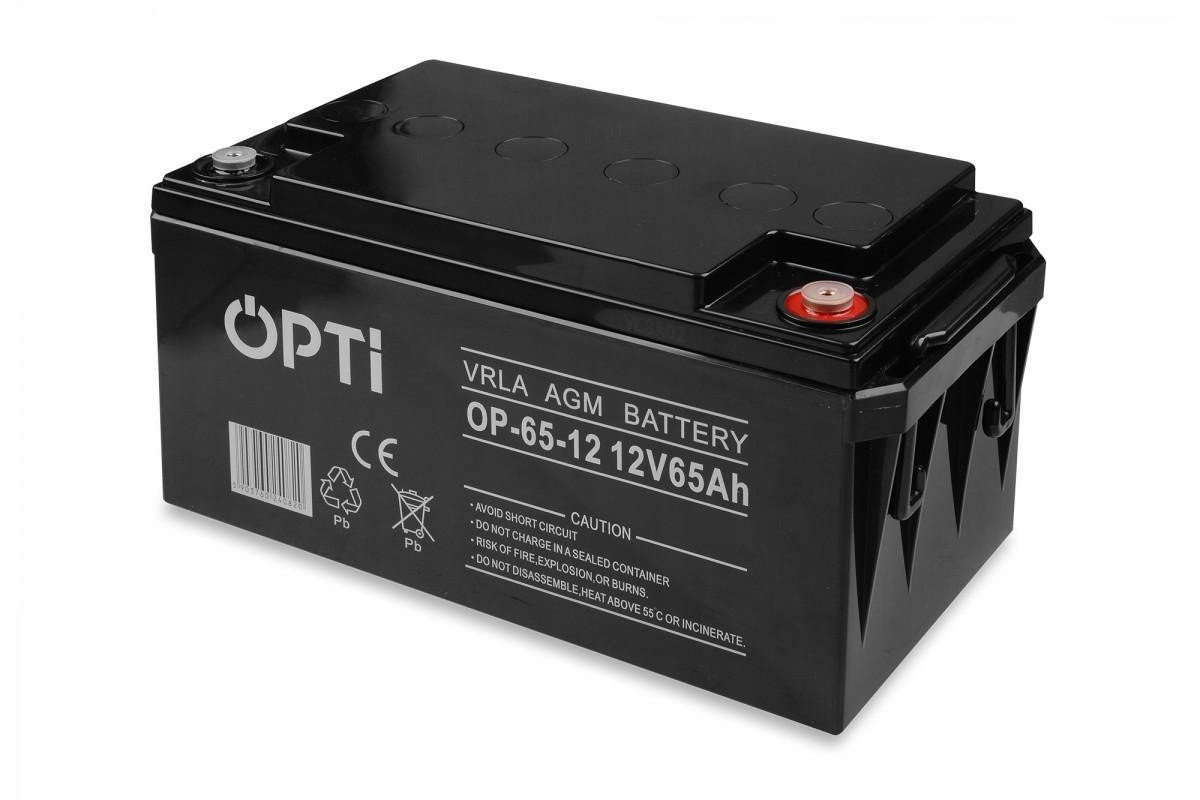 Baterie Volt Polsko Agm Opti 12V 65Ah