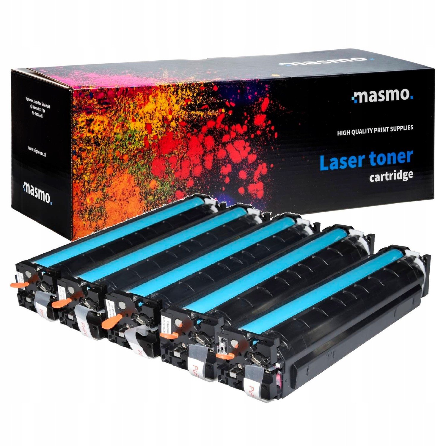 5x Toner Canon CRG054H i-SENSYS MF644CDW MF645CX