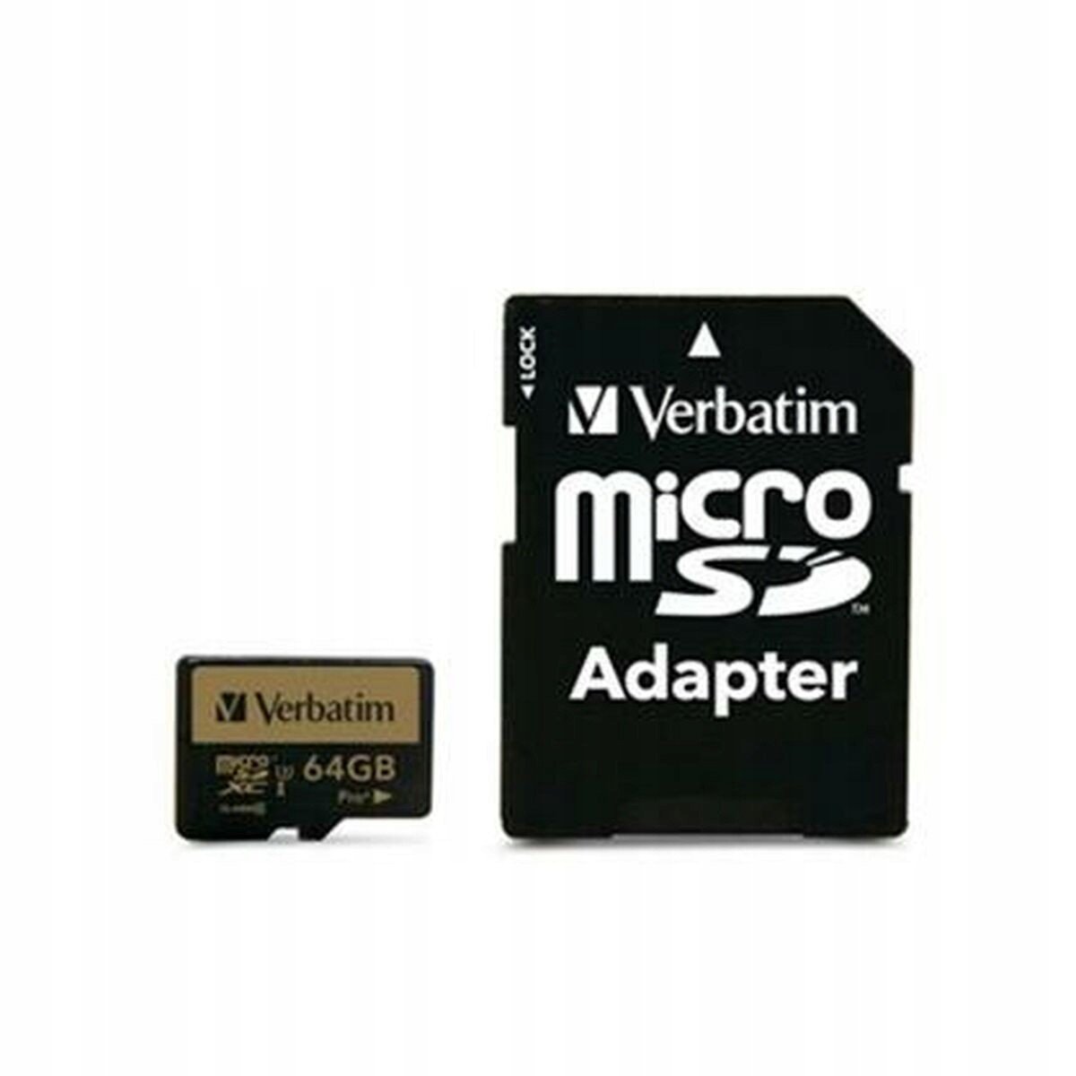 Micro-SD paměťová karta s adaptérem Verbatim Pro