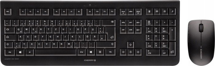 Cherry Desktop Dw 3000 [de] Bezdrátový černý