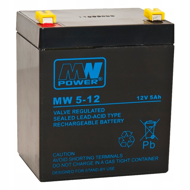 Baterie Mw 5-12 Agm 12V/5AH-MW