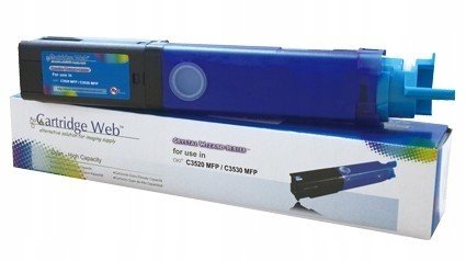 Toner Cartridge Web Cyan Oki C3520 náhradní 43459