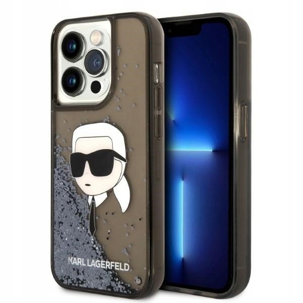 Pouzdro Karl Lagerfeld Glitter iPhone 14 Pro