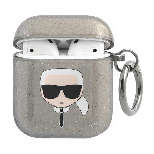 Karl Lagerfeld KLA2UKHGK AirPods kryt černý