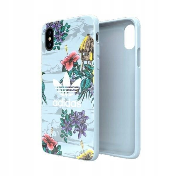 Adidas Or SnapCase Floral iPhone X/Xs 32139 šedá/