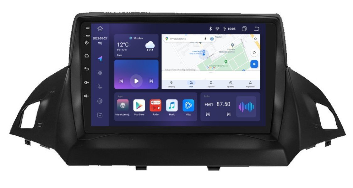 Navigace Android Ford Kuga MK2 Dsp Carplay Lte