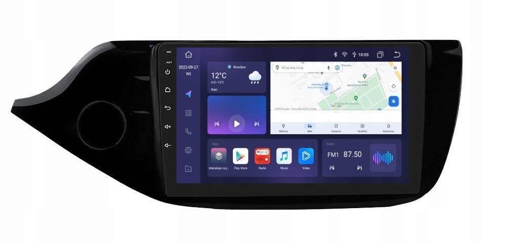 Rádio 2DIN Android Kia Ceed 2 Dsp Carplay Lte 6GB