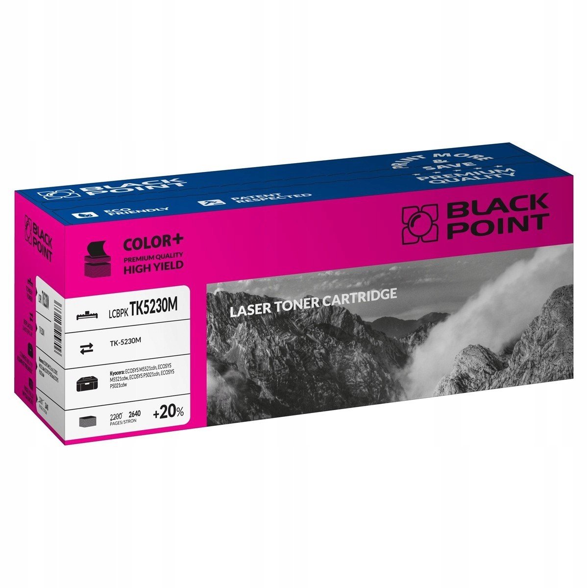 Purpurový Toner Pro Kyocera M5521CDN M5521CDW Nový