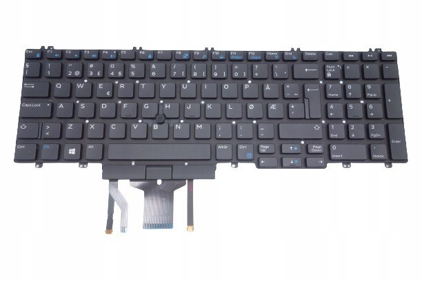 Nová klávesnice Dell Precision 7530 7730 VF7VR