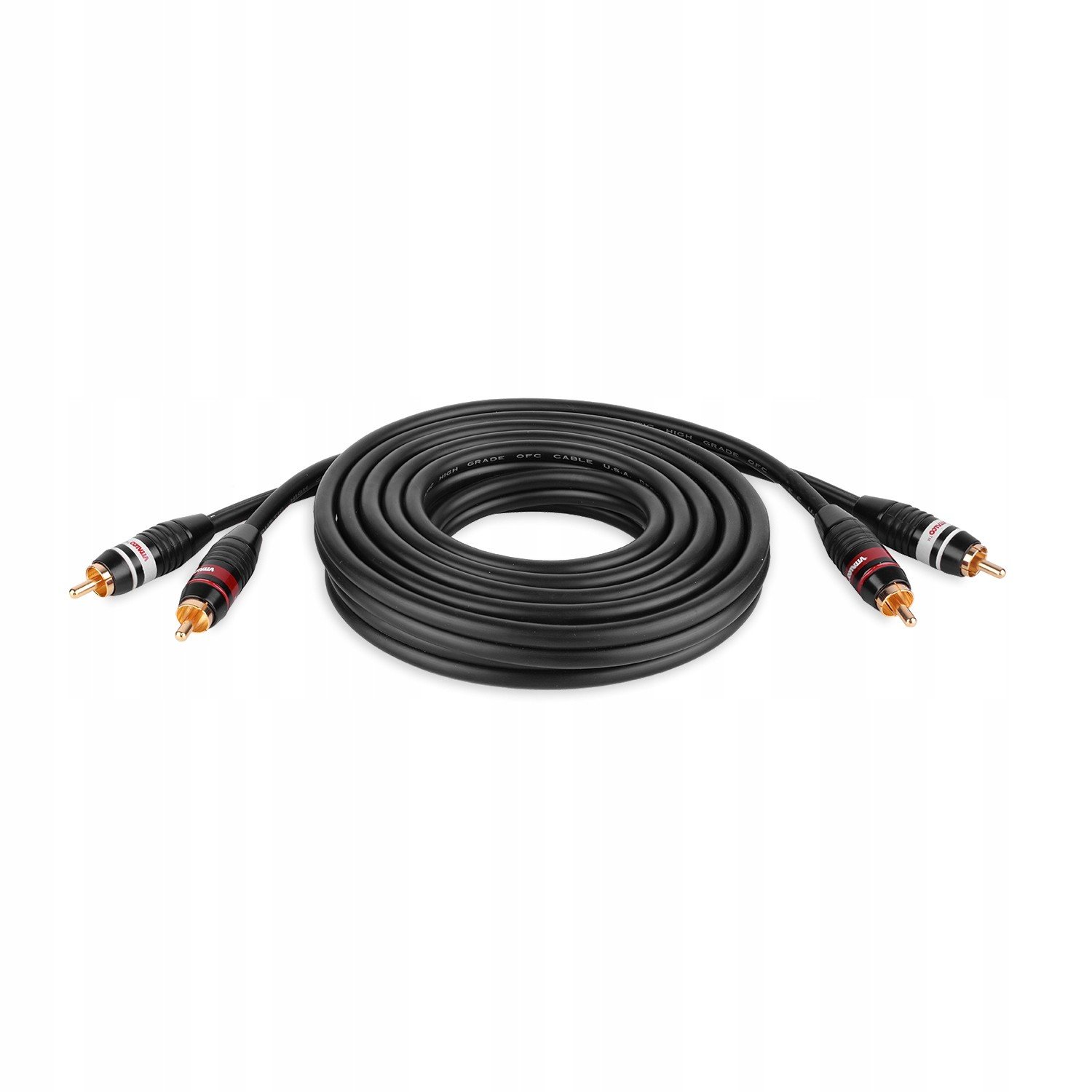 Kabel 2x Rca na 2x Rca konektory Vitalco Premium 5,0m