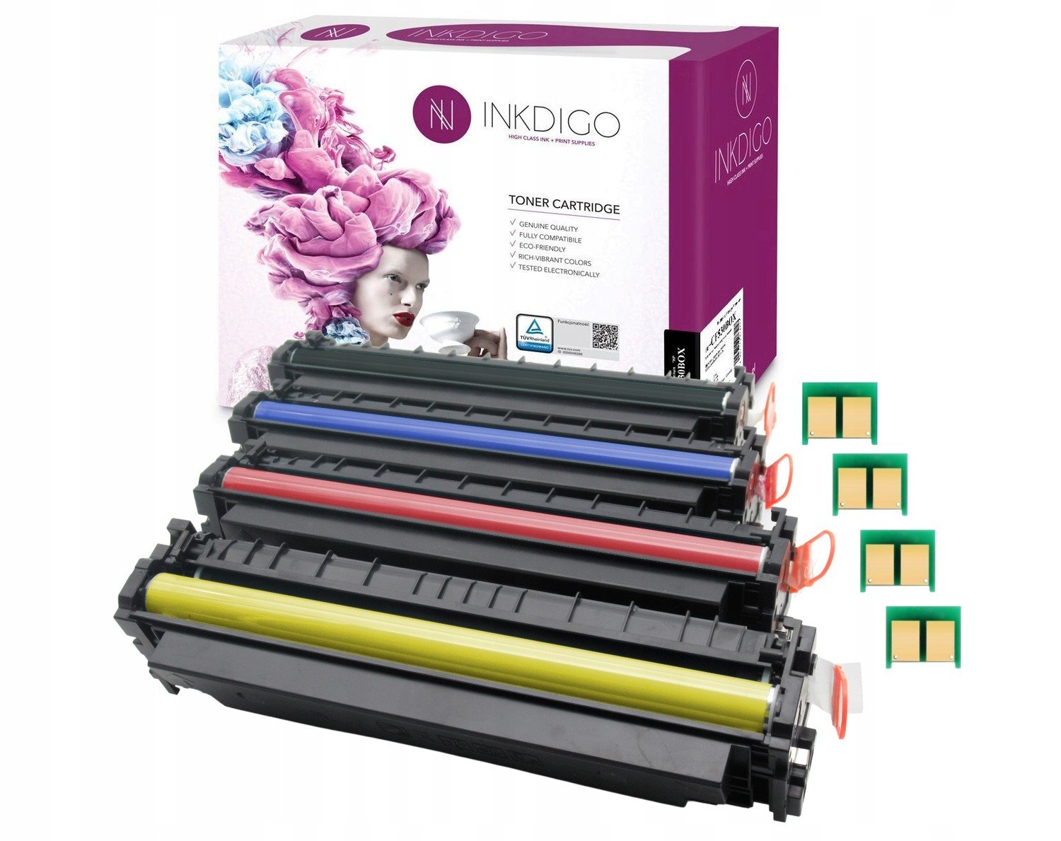 4x Toner náhradní pro Hp M454DN M479DW M479FNW