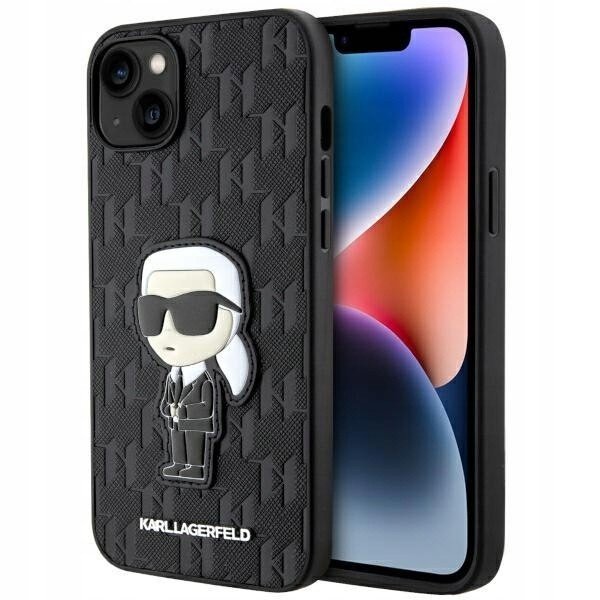 Pouzdro Karl Lagerfeld KLHCP14MSAKHPKK Apple iPhone 1