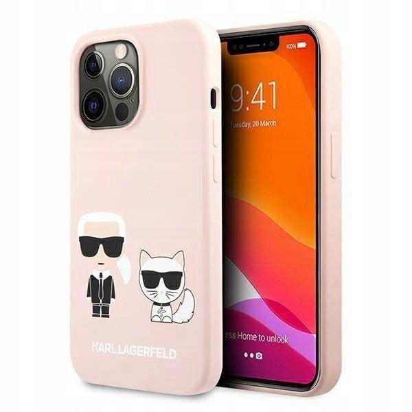 Karl Lagerfeld Slilicone Kryt na iPhone 13 Pro