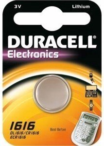 *Lithiová baterie Duracell CR1616 Cr 1616 1ks