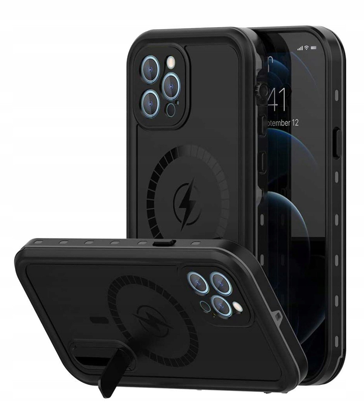 Pancéřové Pouzdro 360 Vodotěsné Pro Iphone 13 Pro Max