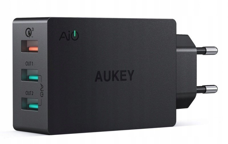 Aukey PA-T14 síťová nabíječka 3xUSB Quick Charge